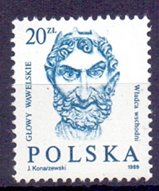 Znaczek Polska 1989 Mi 3196 Fi 3048 Czyste **