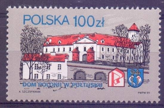 Znaczek Polska 1989 Mi 3205 Fi 3057 Czyste **