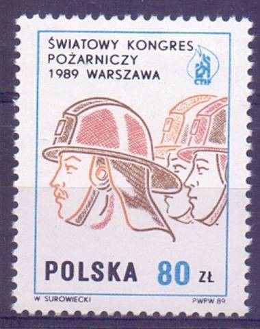 Znaczek Polska 1989 Mi 3212 Fi 3064 Czyste **