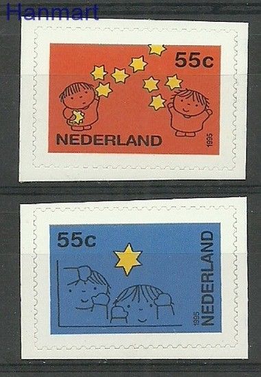 Znaczek Holandia 1995 Mi 1561-1562 Czyste **
