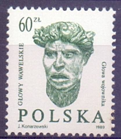 Znaczek Polska 1989 Mi 3236 Fi 3088 Czyste **