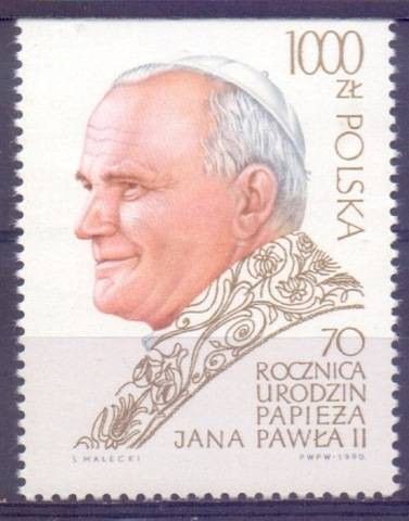 Znaczek Polska 1990 Mi 3265 Fi 3117 Czyste **