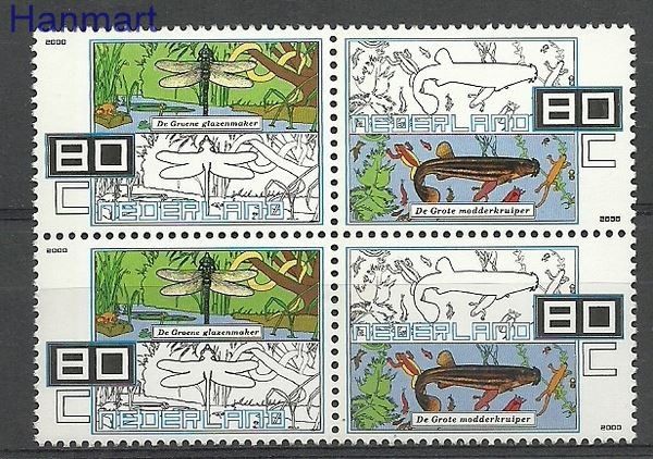 Znaczek Holandia 2000 Mi 1823-1824 Czyste **