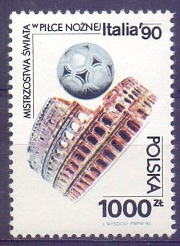 Znaczek Polska 1990 Mi 3268 Fi 3120 Czyste **