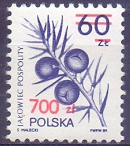 Znaczek Polska 1990 Mi 3269 Fi 3121 Czyste **