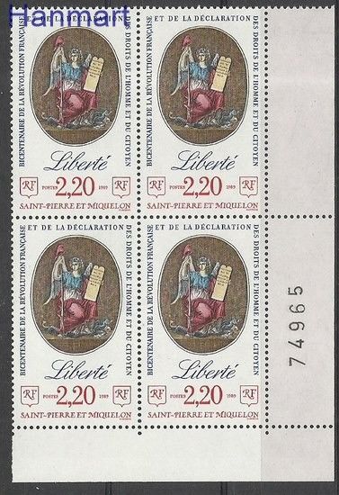 Znaczek Saint-Pierre i Miquelon 1989 Mi 571 Czyste **