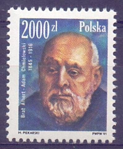 Znaczek Polska 1991 Mi 3317 Fi 3169 Czyste **