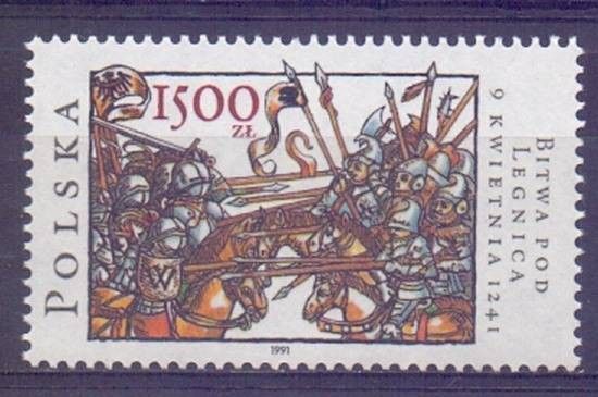 Znaczek Polska 1991 Mi 3318 Fi 3170 Czyste **
