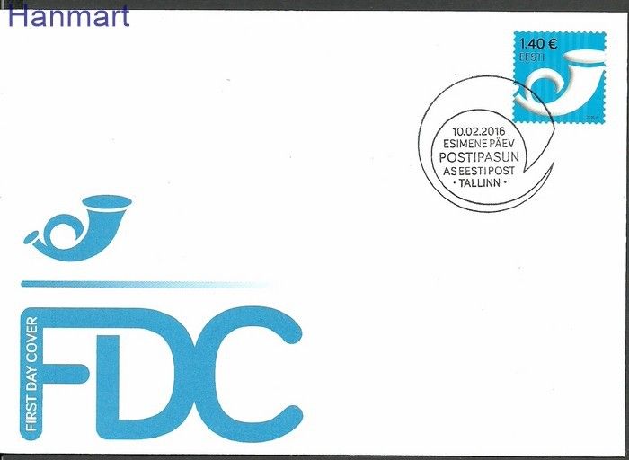 Znaczek Estonia 2016 Mi 850 FDC