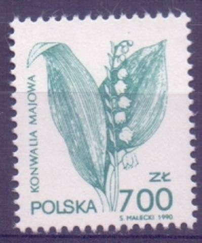 Znaczek Polska 1991 Mi 3325 Fi 3177 Czyste **