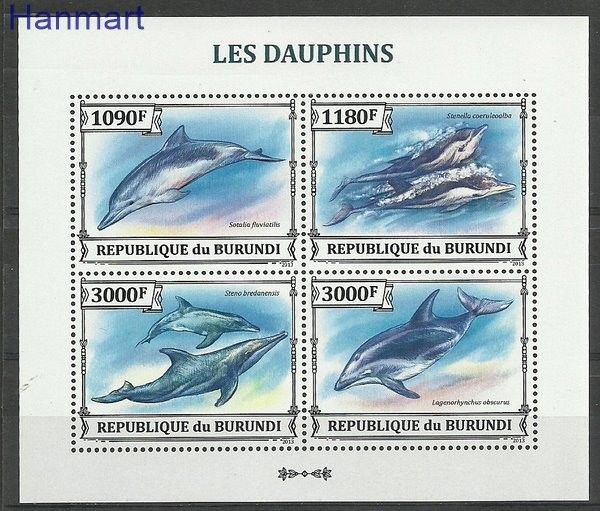 Znaczek Burundi 2013 Mi 3293-3296 Czyste **