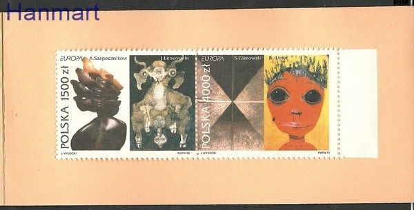 Polska 1993 Mi 3445-3446 Fi mh 3297-3298 Czyste **
