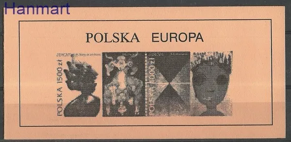 Znaczek Polska 1993 Mi 3445-3446 Fi mh 3297-3298 Czyste **