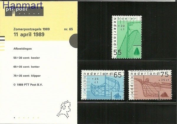 Znaczek Holandia 1989 Mi 1361-1363 Czyste **