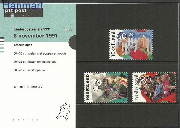 Znaczek Holandia 1991 Mi 1423-1425 Czyste **