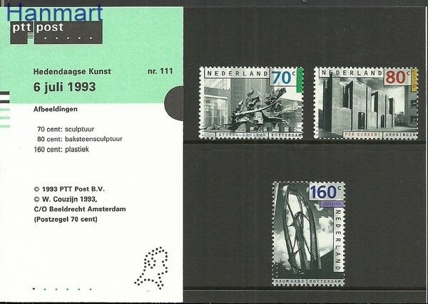 Znaczek Holandia 1993 Mi 1481-1483 Czyste **