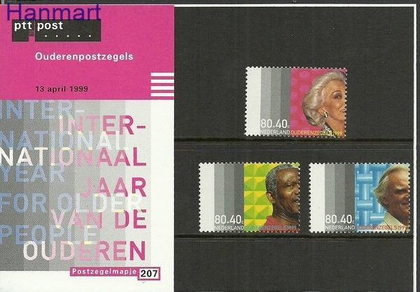 Znaczek Holandia 1999 Mi 1713-1715 Czyste **