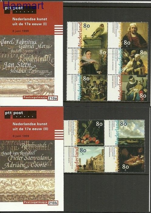 Znaczek Holandia 1999 Mi 1720-1729 Czyste **