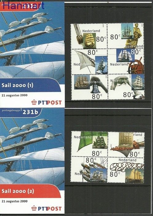 Znaczek Holandia 2000 Mi 1807-1816 Czyste **