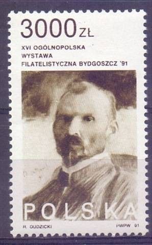 Znaczek Polska 1991 Mi 3341 Fi 3193 Czyste **