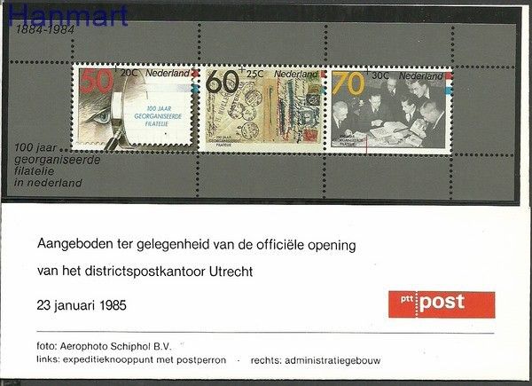 Znaczek Holandia 1984 Mi bl 26 Czyste **