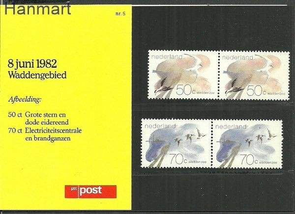Znaczek Holandia 1982 Mi 1209-1210 Czyste **