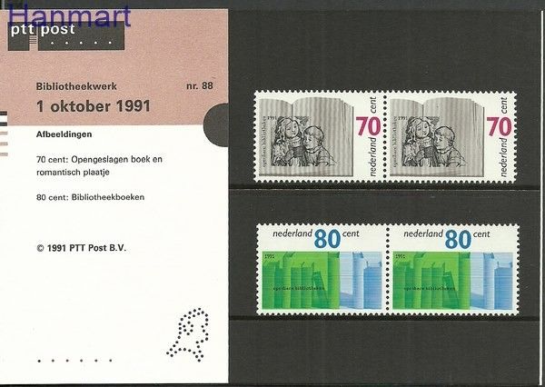 Znaczek Holandia 1991 Mi 1421-1422 Czyste **