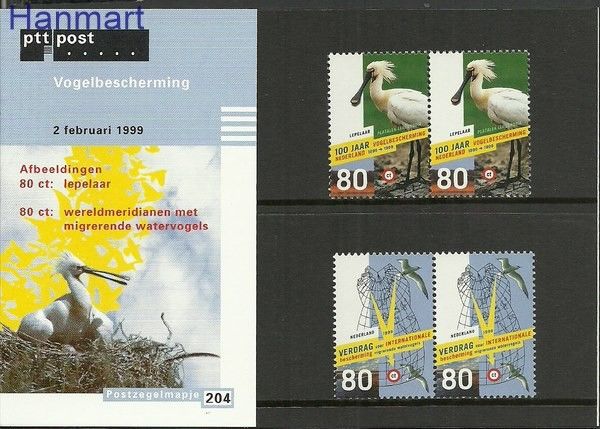 Znaczek Holandia 1999 Mi 1706-1707 Czyste **