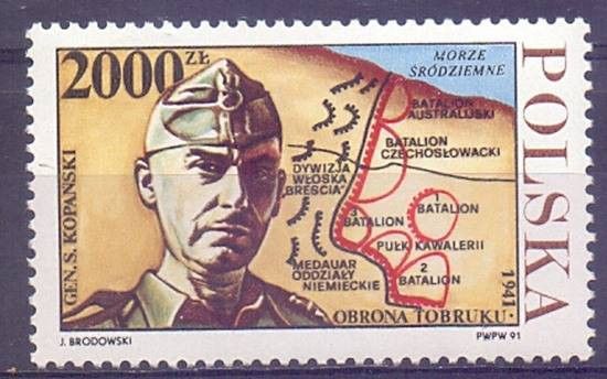 Znaczek Polska 1991 Mi 3351 Fi 3202 Czyste **