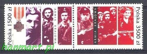 Znaczek Polska 1992 Mi 3413-3414 Fi 3265-3266 Czyste **