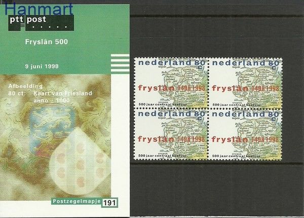 Znaczek Holandia 1998 Mi 1660 Czyste **
