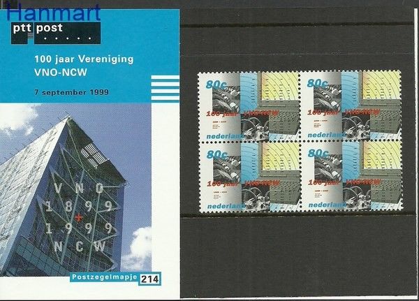 Znaczek Holandia 1999 Mi 1736 Czyste **