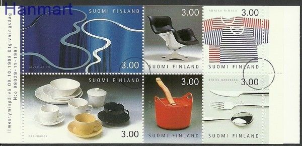 Znaczek Finlandia 1998 Mi spemh 1451-1456 Czyste **