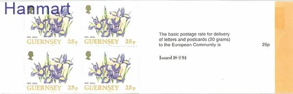 Znaczek Guernsey 1993 Mi mh O-13 Czyste **