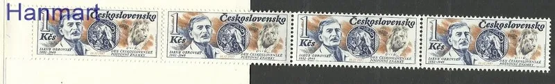 Znaczek Czechosłowacja 1987 Mi mh2938 Czyste **