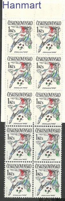 Znaczek Czechosłowacja 1990 Mi mh 3049 Czyste **