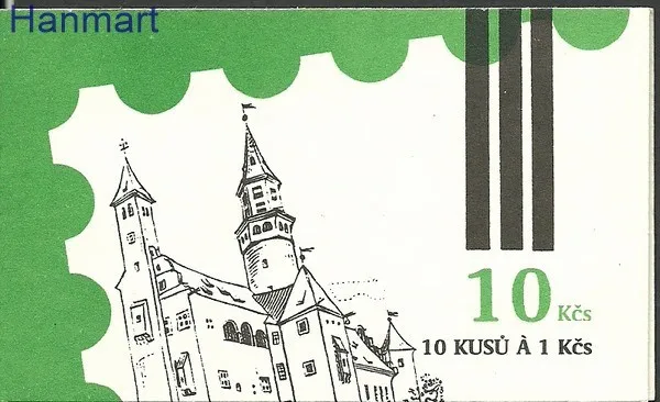 Znaczek Czechosłowacja 1991 Mi mh3088 Czyste **