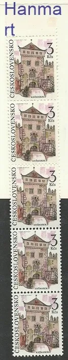 Znaczek Czechosłowacja 1991 Mi mh3089 Czyste **