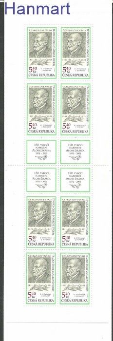 Znaczek Czechy 2001 Mi mh98 Czyste **