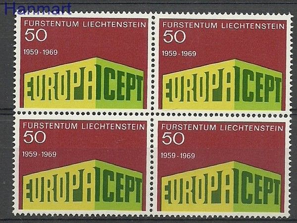 Znaczek Liechtenstein 1969 Mi 507 Czyste **