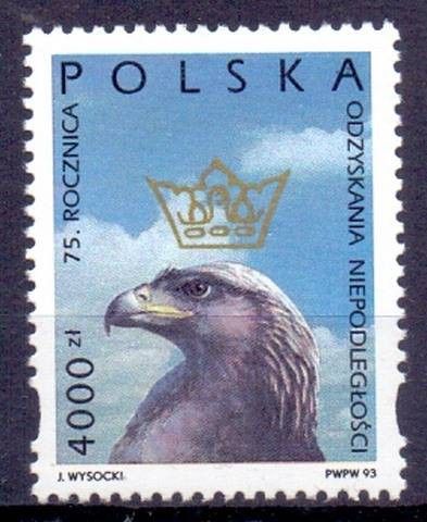 Znaczek Polska 1993 Mi 3472 Fi 3324 Czyste **