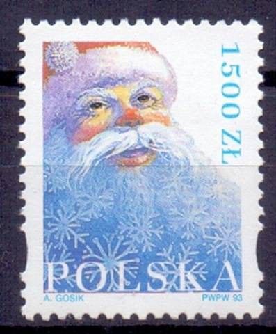Znaczek Polska 1993 Mi 3474 Fi 3326 Czyste **