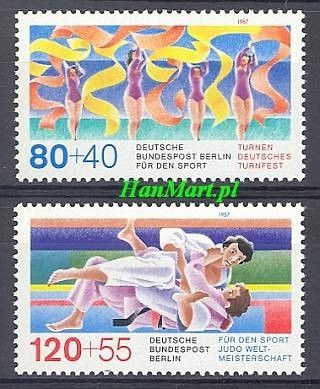 Znaczek Berlin Niemcy 1987 Mi 777-778 Czyste **