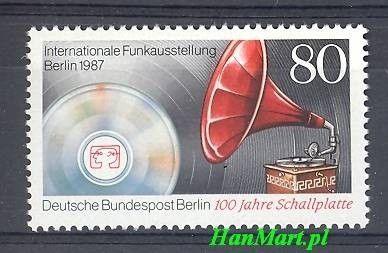 Znaczek Berlin Niemcy 1987 Mi 787 Czyste **