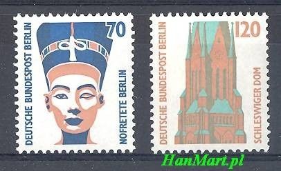 Znaczek Berlin Niemcy 1988 Mi 814-815 Czyste **