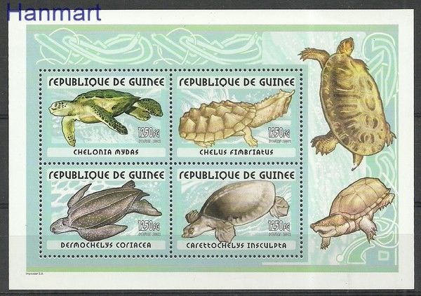 Znaczek Gwinea 2001 Mi ark3362-3365 Czyste **