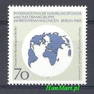 Znaczek Berlin Niemcy 1988 Mi 817 Czyste **