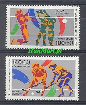 Berlin Niemcy 1989 Mi 836-837 Czyste **