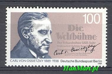 Znaczek Berlin Niemcy 1989 Mi 851 Czyste **