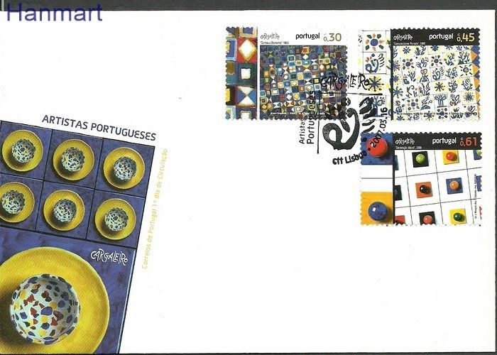 Znaczek Portugalia 2007 Mi 3139-3141 FDC